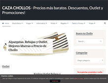 Tablet Screenshot of cazachollos.com